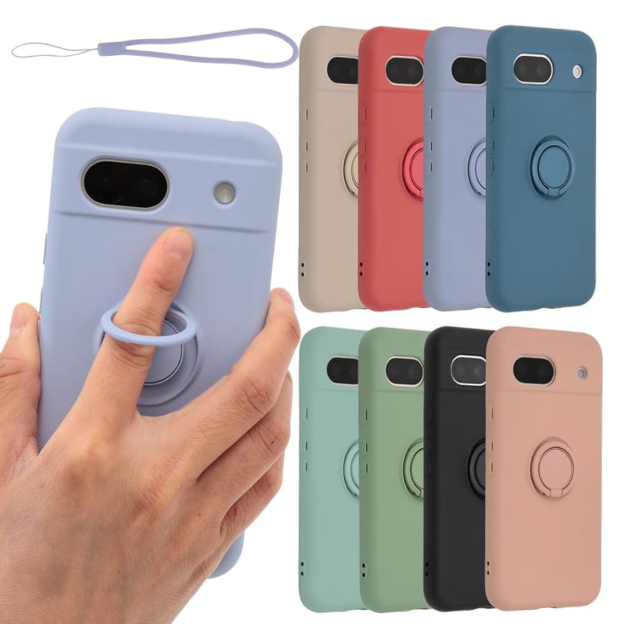 Amazon.co.jp: Pixel 8a ケース シリコン リング Google Pixel8a